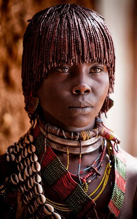 Hamer Woman The Hamar Also Spelled Hamer Are An Omotic Community