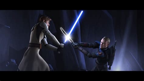 First Appearance Of Darksaber In Clone Wars Youtube