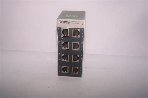 Phoenix Contact Fl Switch Sfn 8tx 2891929 Industrial Ethernet Switch Ebay