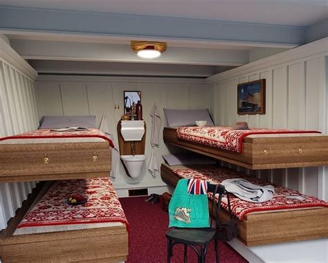 Titanic 3rd Class Cabin Room 3d Model Cgtrader