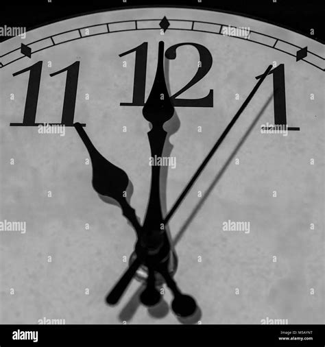 Quarter To Eleven Black And White Stock Photos And Images Alamy