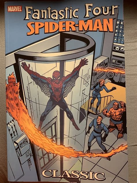 Fantastic Four Spider Man Classic Marvel Comics