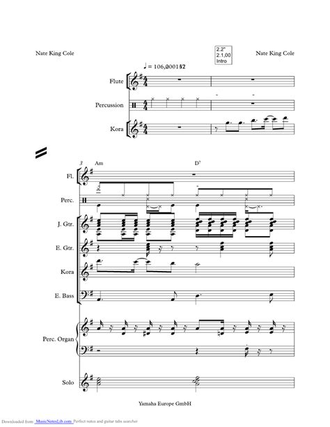Something Stupid Music Sheet And Notes By Robbie Williams