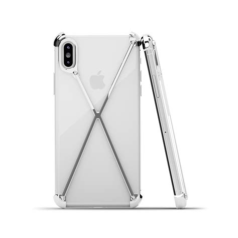 Radius Minimalist Aluminum Iphone Case Iphone X Brushed Aluminum