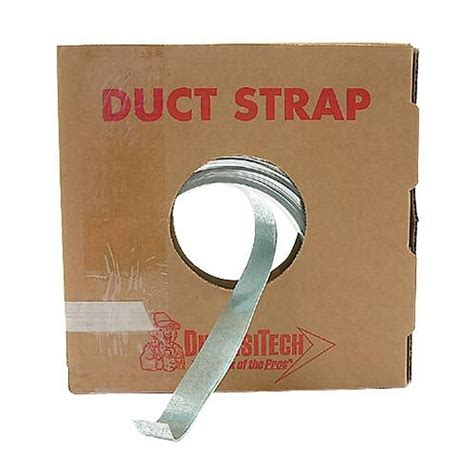 Galvanized Duct Hanging Strap 1 In X 100 Ft Per 3 Each