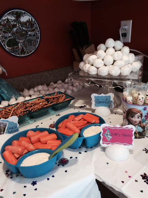 Frozen Party Food Ideas Frozen Birthday Party Frozen Party Food