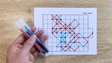 How To Play Paper Soccer A Pen And Paper Game YouTube
