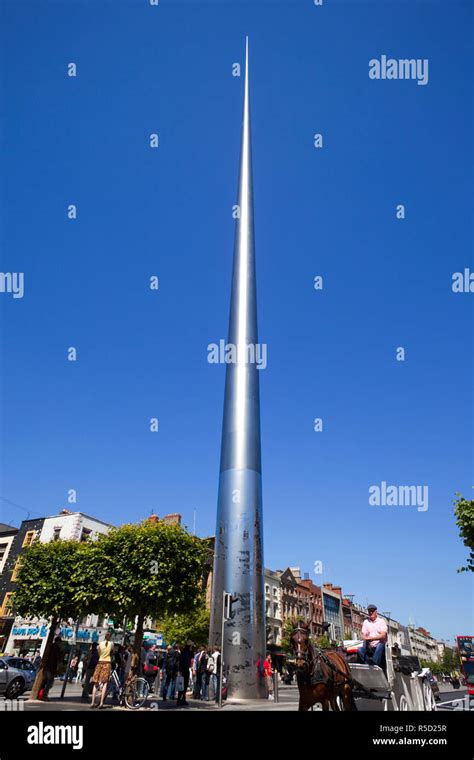 Republic Of Ireland Dublin Spire Of Dublin Also Known As Monument Of