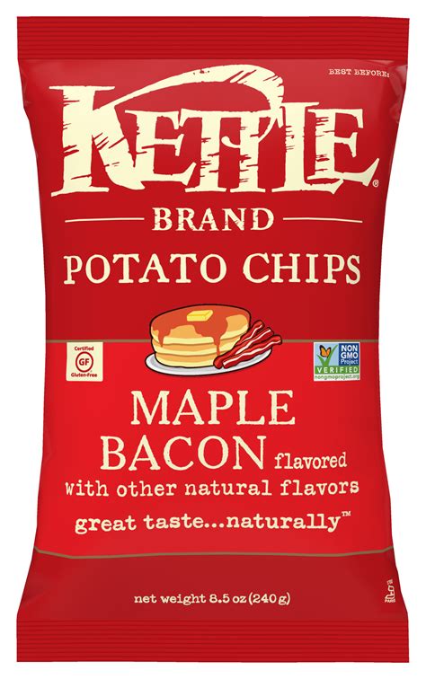 Kettle Brand Maple Bacon Potato Chips 85 Oz