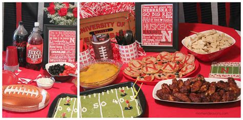No one does tailgate eats quite like southerners. Football Tailgate Party {Nebraska Huskers Style, of course!}