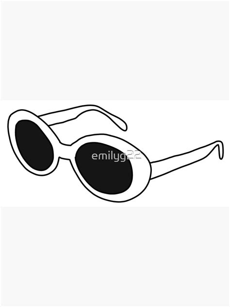 Clout Goggles Art Print By Emilyg22 Redbubble