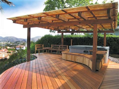 It also ensures it is safe to walk or play on. Ground Level Deck | How to Build A Freestanding Deck Step By Step | Handi Block | Patio deck ...