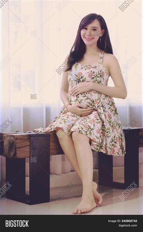 Young Pregnant Asian Image And Photo Free Trial Bigstock