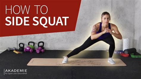 How To Side Squats Squats Varianten Richtig Ausführen Youtube