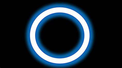 Ring Light With Blue Effect Youtube