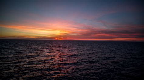 2560x1440 Silent Ocean Sunset 5k 1440p Resolution Hd 4k Wallpapers
