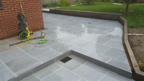 Photographs Of Porcelain Patio Installation In Wokingham Walsh