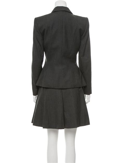 Christian Dior Wool Skirt Suit Clothing Chr52416 The Realreal