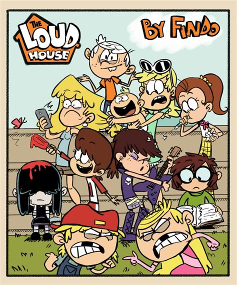 Loud House Characters Nickelodeon Cartoons House Cartoon