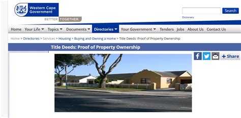 Za Title Deeds And Proof Of Property Ownership