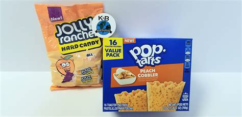 buy pop tarts peach cobbler jolly rancher variety pack toaster pastries 16ct and all peach hard