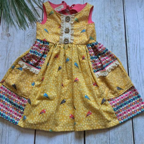 2t Girls Dress Toddler Dress Toddler Outfit Tropical Dress African