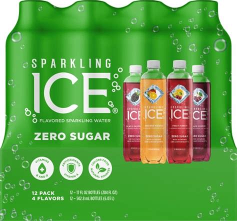 Sparkling Ice Flavored Sparkling Water Variety Pack 12 Bottles 17