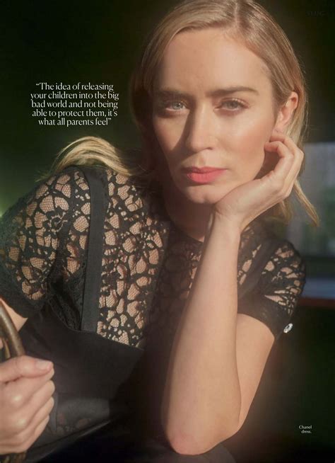 Emily blunt won the 'bafta britannia award' for 'british artist of the year' in 2009. Emily Blunt - Marie Claire Australia April 2020 Issue ...