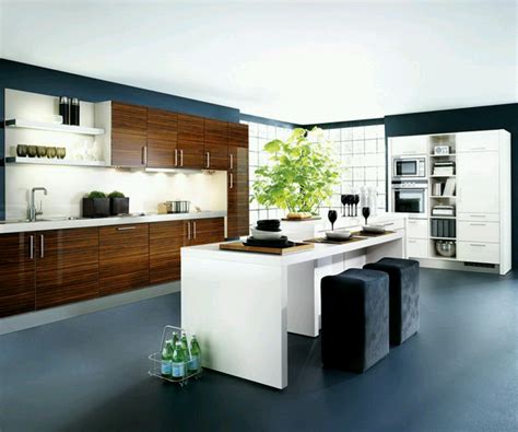 Modern kitchen cabinets, for example, are often defined by. New home designs latest.: Kitchen cabinets designs modern ...