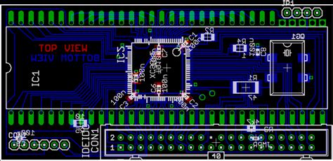 Cfidecp Cfide68k Ide68k Amiga 68000 Dip 64 Socket Ide Interface