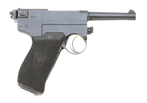 Italian Glisenti Model 1910 Semi Auto Pistol