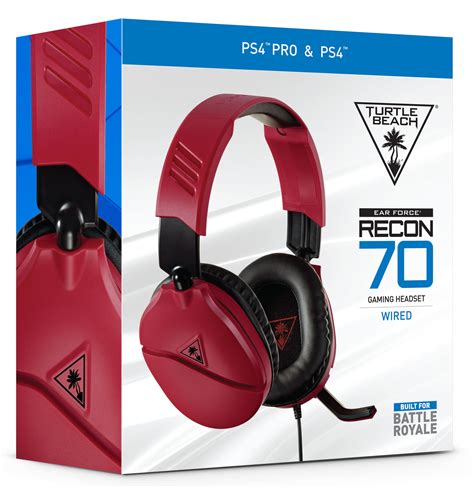 Turtle Beach Ear Force Recon Stereo Gaming Headset Red Switch