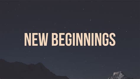 New Beginnings Every Nation Music Feat Steven Darby Lyrics