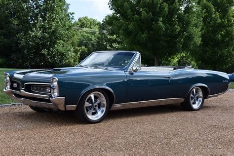 No Reserve 1967 Pontiac Gto Convertible Tri Power 5 Speed For Sale On
