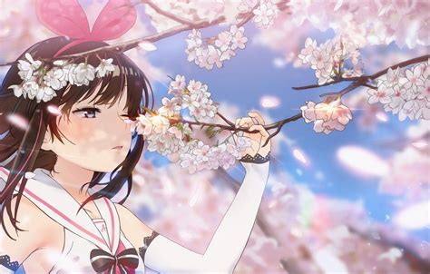 Spring Anime Girl Wallpapers Top Free Spring Anime Girl Backgrounds