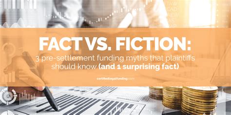 Fact Vs Fiction 3 Pre Settlement Funding Myths That Plaintiffs Should