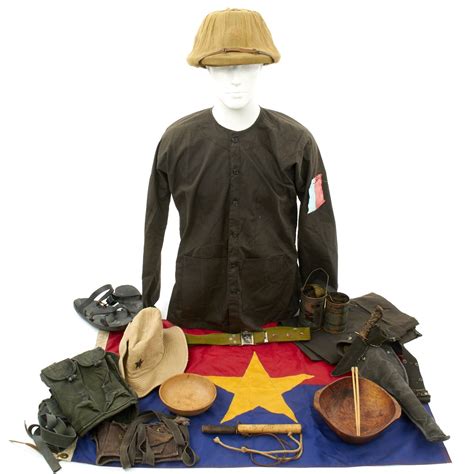 Original Us Vietnam War Nva North Vietnamese Viet Cong Uniform Set