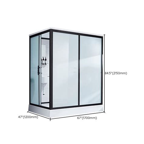 framed tempered glass shower kit with base included framed shower stall shower stalls and enclosures