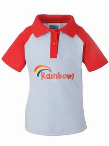 Rainbows Uniform Short Sleeve Polo Shirt Red At John Lewis Partners