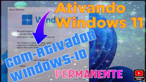 Como Ativar Windows 11 Com O Ativador Do Windows 10 Permanentemente