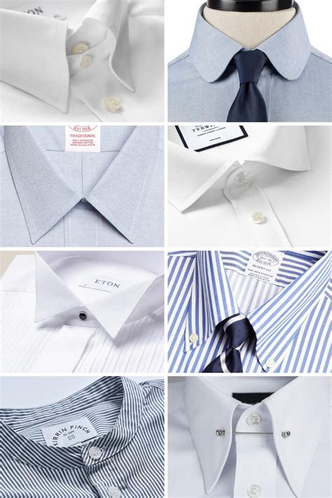 Mens Dress Shirt Collar Styles A Complete Guide