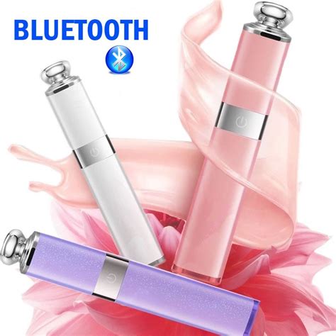 Bluetooth Wireless Selfie Stick Fashion Lipstick Nude Design For IPhone