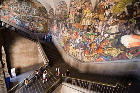 Diego Rivera Y Sus Murales Del Palacio Nacional Epopeya Del Pueblo Mexicano