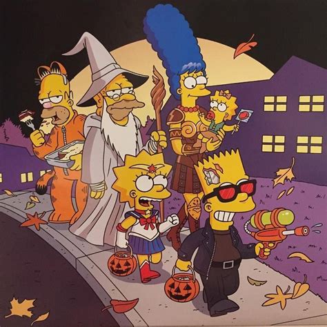 Pin By Jeanne Loves Horror💀🔪 On The Simpsons Simpsons Treehouse Of Horror Simpsons Halloween