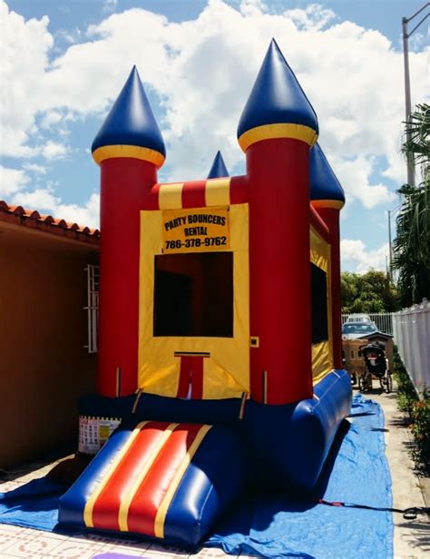 Rectangular Bounce House My Florida Party Rental Miami Broward