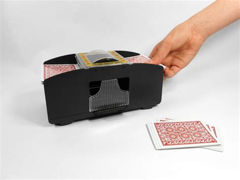 Automatic 2 Deck Playing Card Shuffler Shuffles 1 To 2 Decks Card
