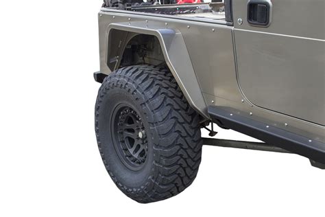 Jcroffroad Jeep Tube Fenders Steel Or Aluminum Rear Vanguard Full