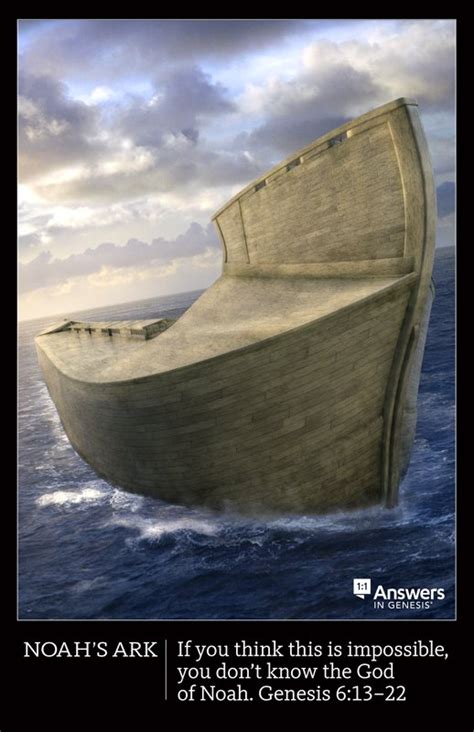 Noahs Ark Poster Answers In Genesis