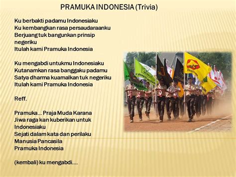Lagu Pramuka Indonesia Dengan Lirik 1 Youtube