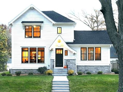 White vinyl siding black windows exterior casement windows metal windows painting vinyl windows black vinyl window vinyl black vinyl vinyl replacement windows | morris county replacement windows nj. exterior vinyl windows painting trim on | White exterior ...